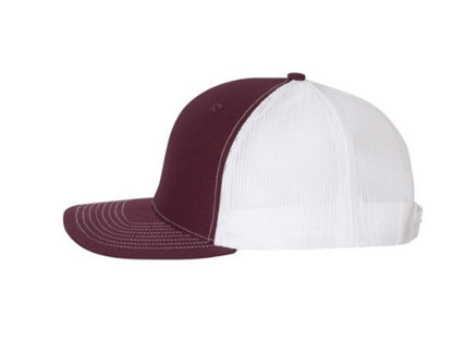 Leatherette Patch Hat